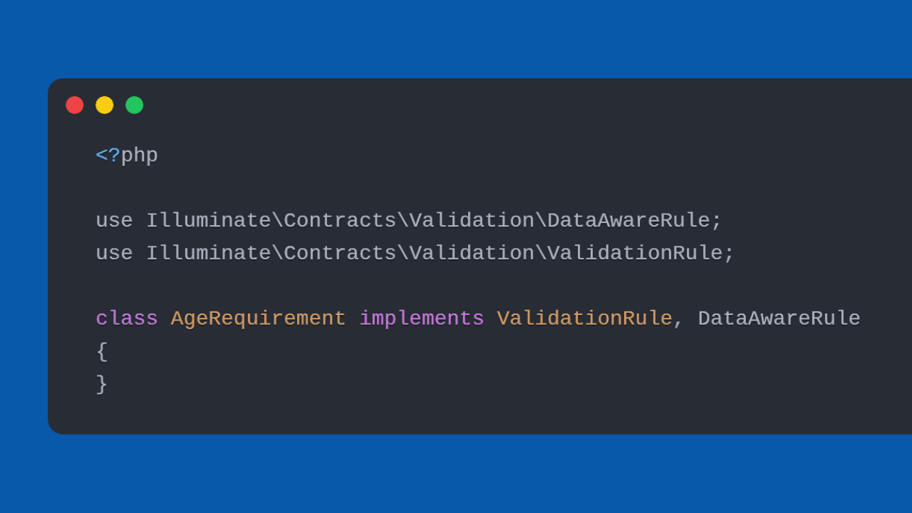 Laravel’s `DataAwareRule`: Smarter Cross-Field Validation
