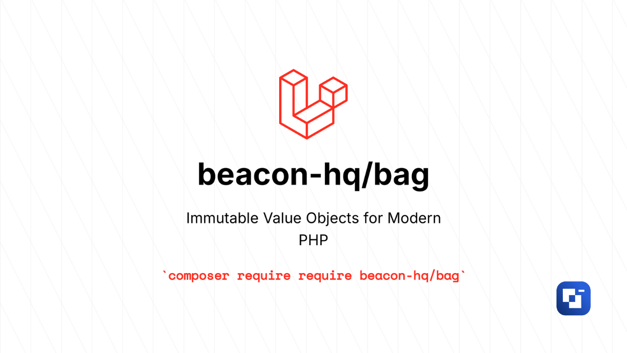 Beacon-hq/Bag: Immutable Value Objects for Modern PHP