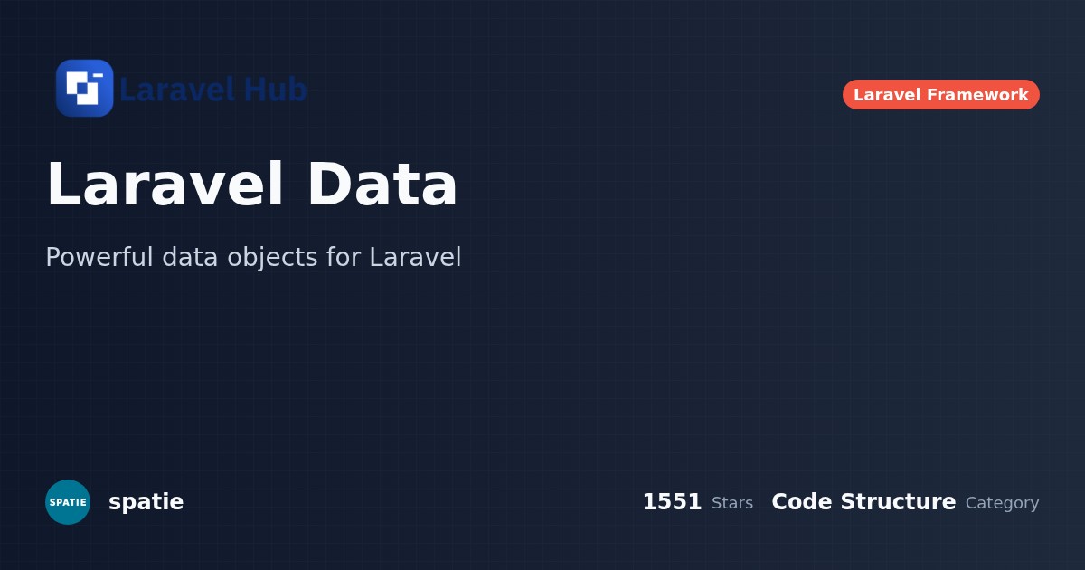 LaravelHub - Laravel Data