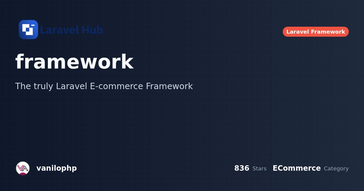 LaravelHub - framework